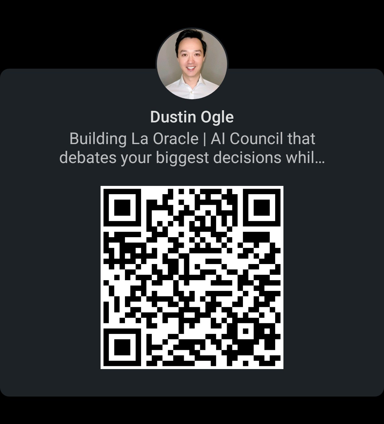 LinkedIn QR code